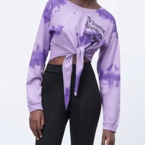 Smashing Pumpkins ZARA crop long sleeve tee